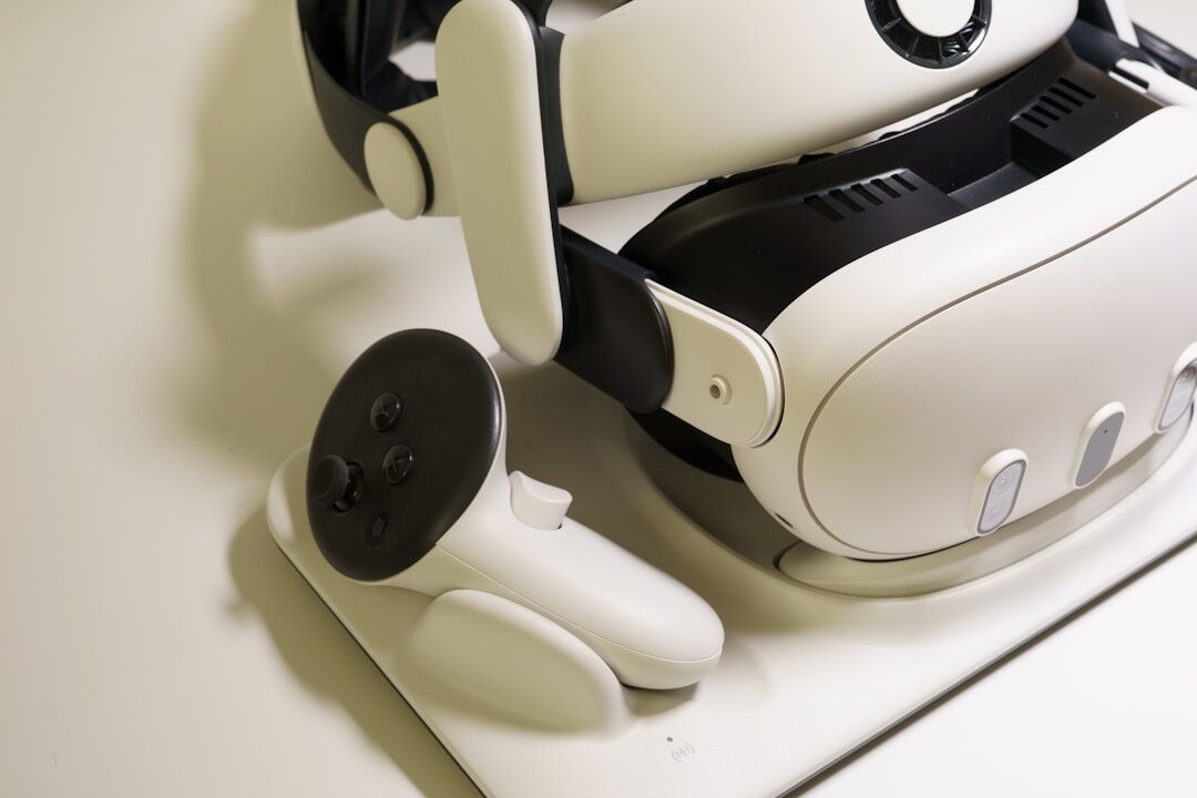 Metaverse virtual reality headset immersive technology
